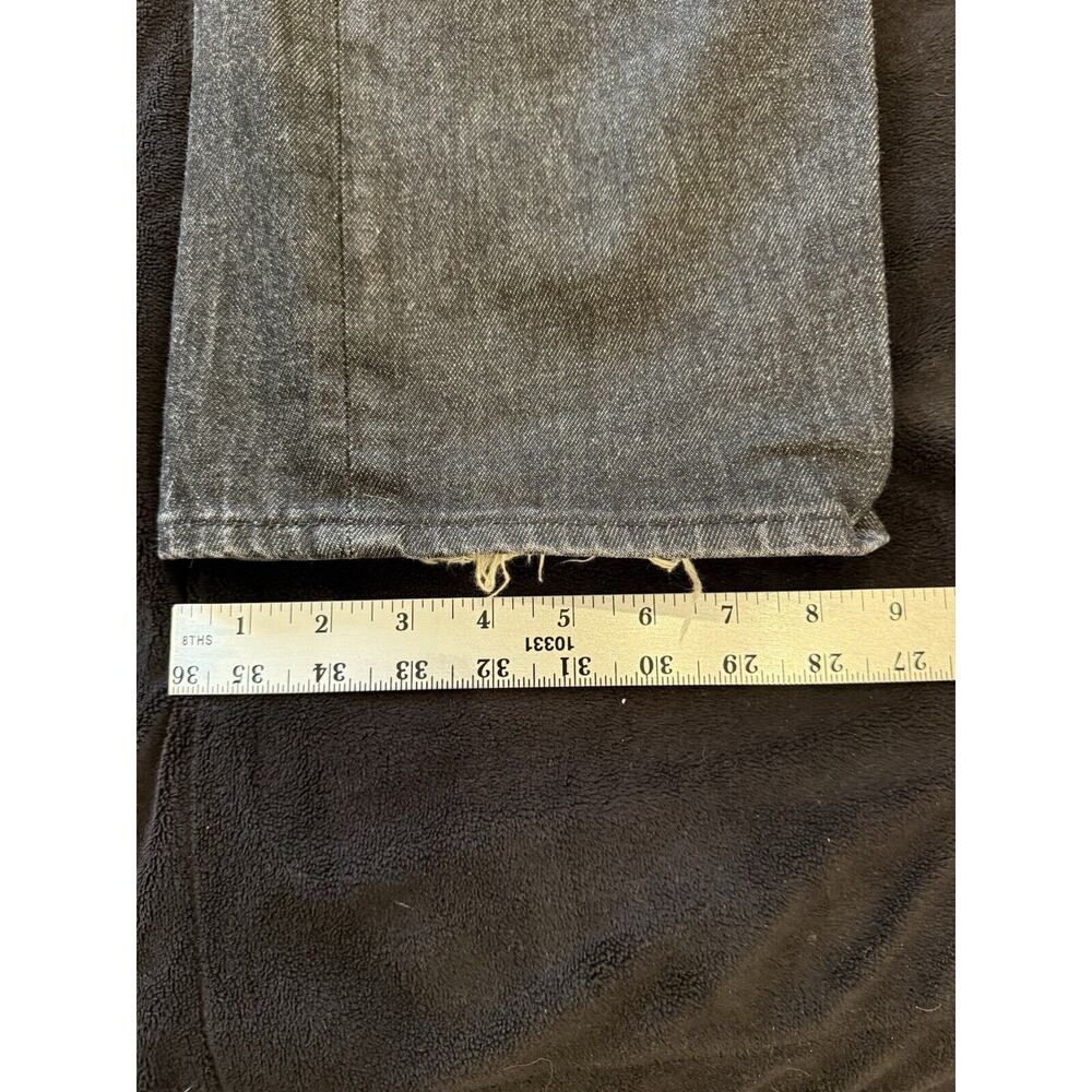 Levis 501 Jeans 40x30 Black Original Straight Leg Button Fly Mens Vintage - Picture 8 of 10